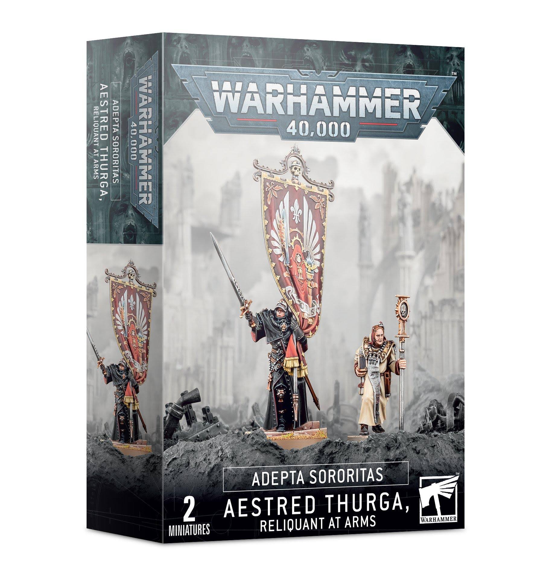 Warhammer: 40,000 Adepta Sororitas Aestred Thurga, Reliquant at Arms