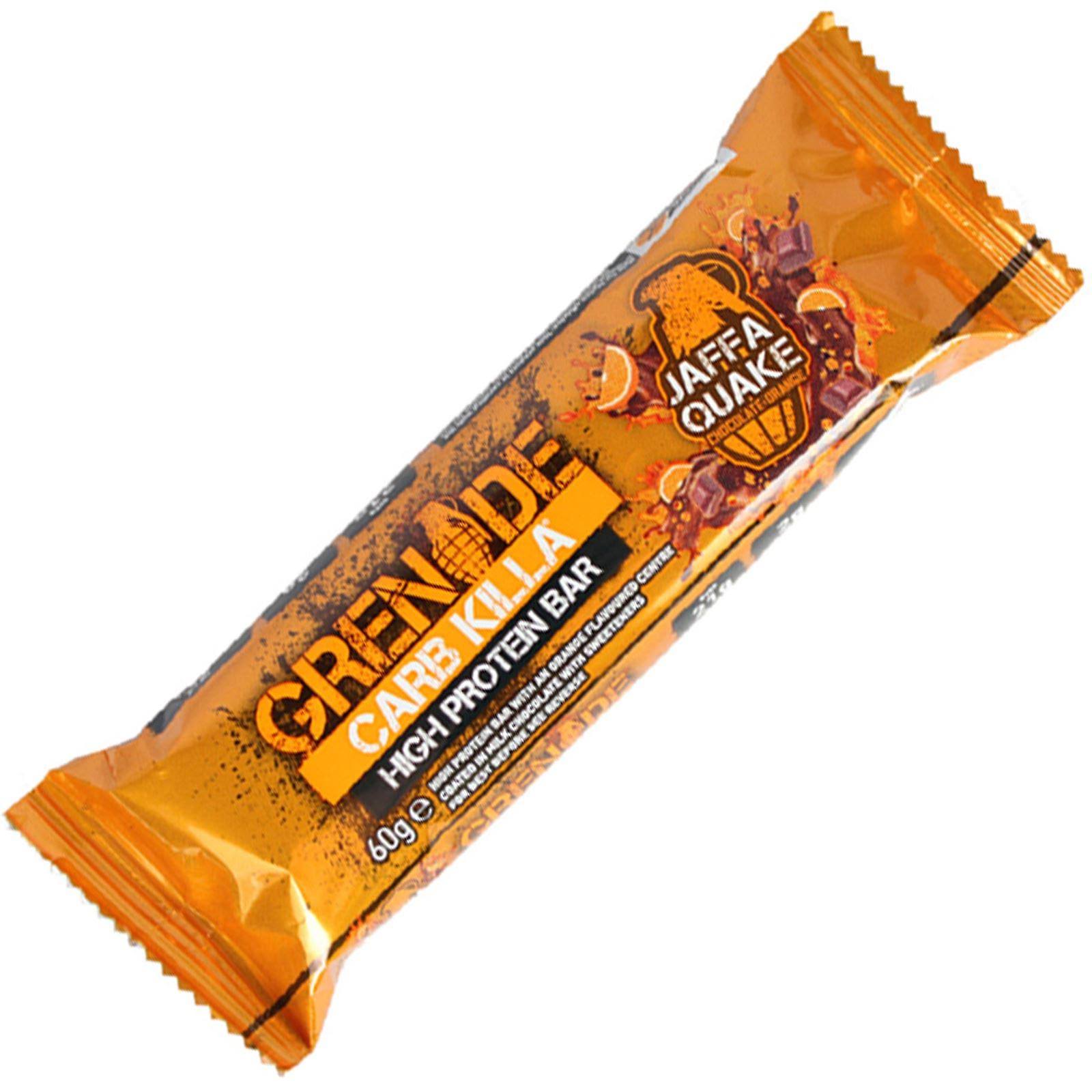 Grenade Carb Killa High Protein Bar - Jaffa Quake Chocolate Orange, 60g