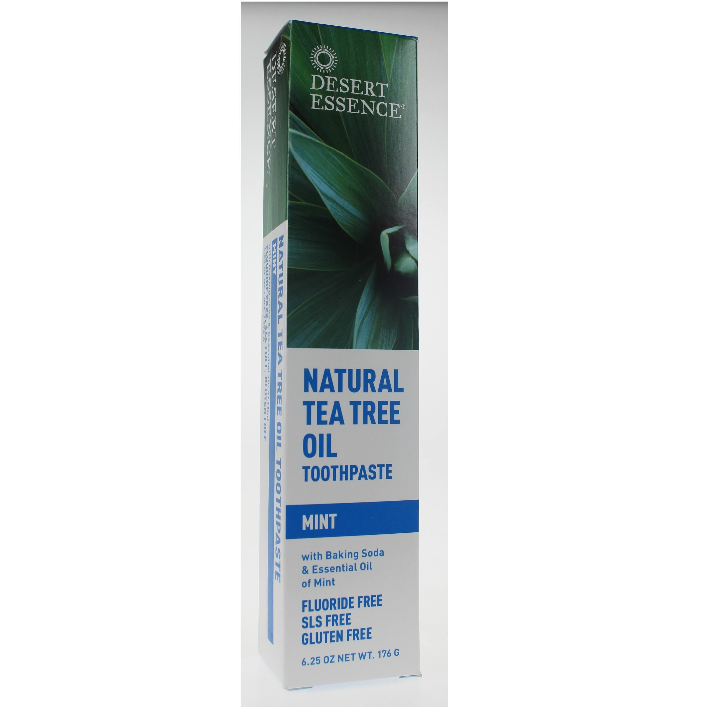 Desert Essence Natural Tea Tree Oil Toothpaste - Mint