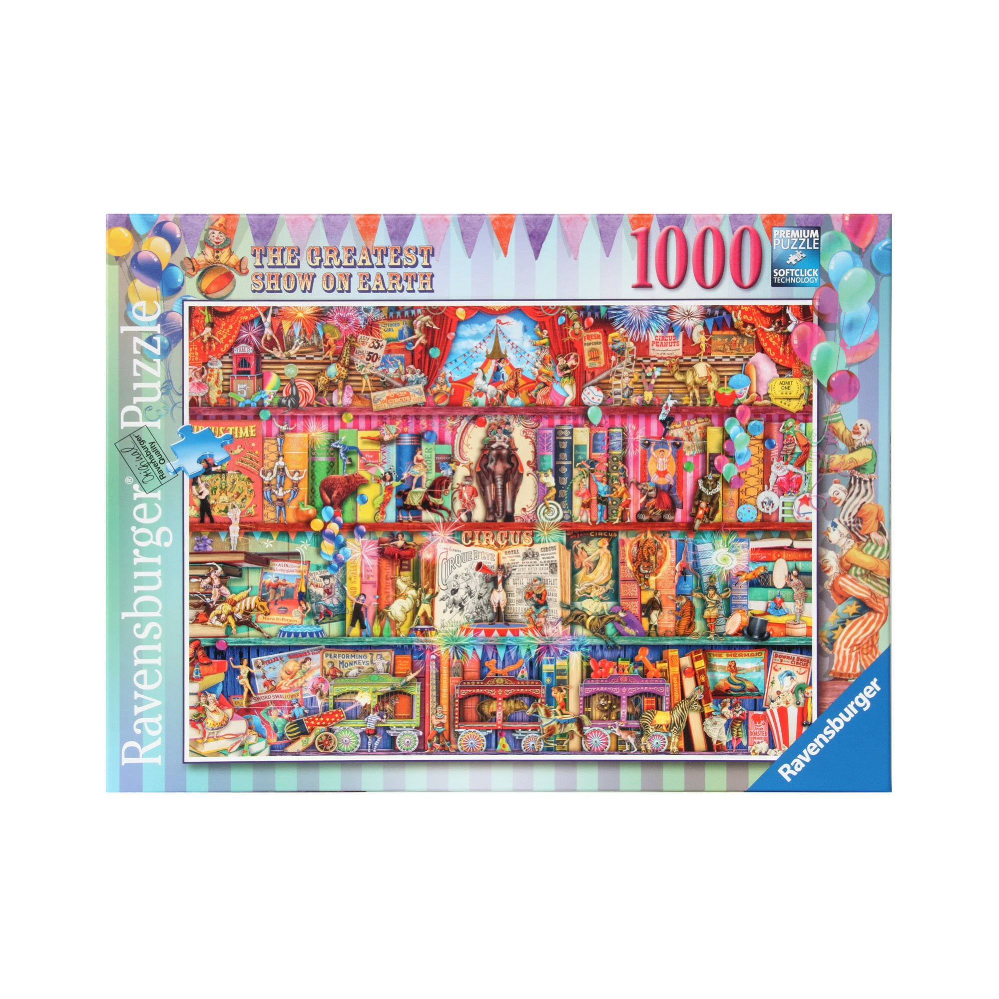 Ravensburger 15254 The Greatest Show on Earth Jigsaw Puzzle - 1000pcs