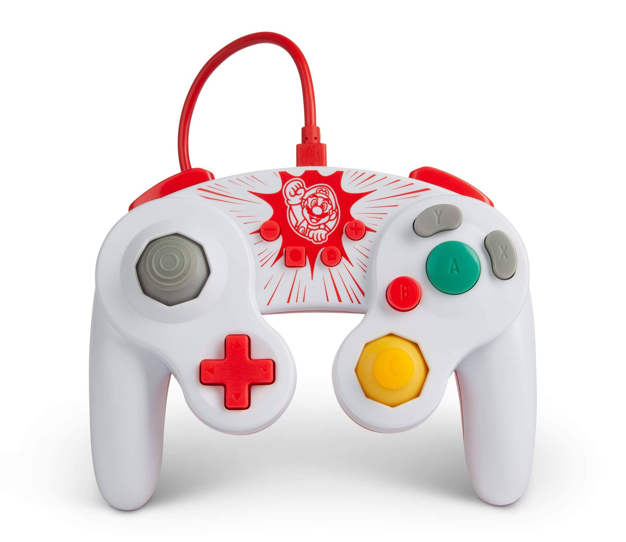 PowerA Gamecube Wired Controller - Mario - Nintendo Switch