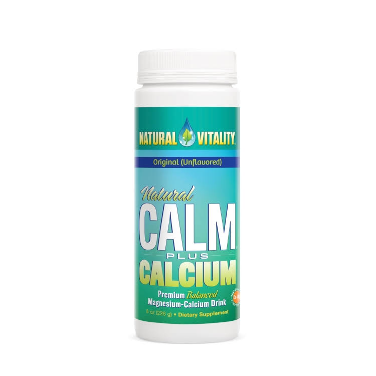 Natural Vitality Natural Calm Plus Calcium - 8 oz