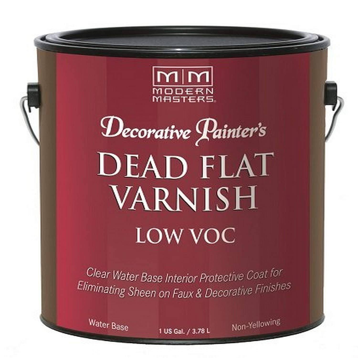 Modern Masters DP400 1 Gallon Interior Dead Flat Varnish - Low VOC