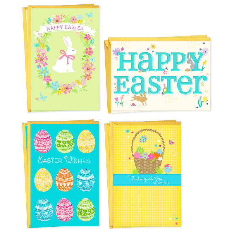 Easter Cheer Assorted Easter Cards, Pack of 8
