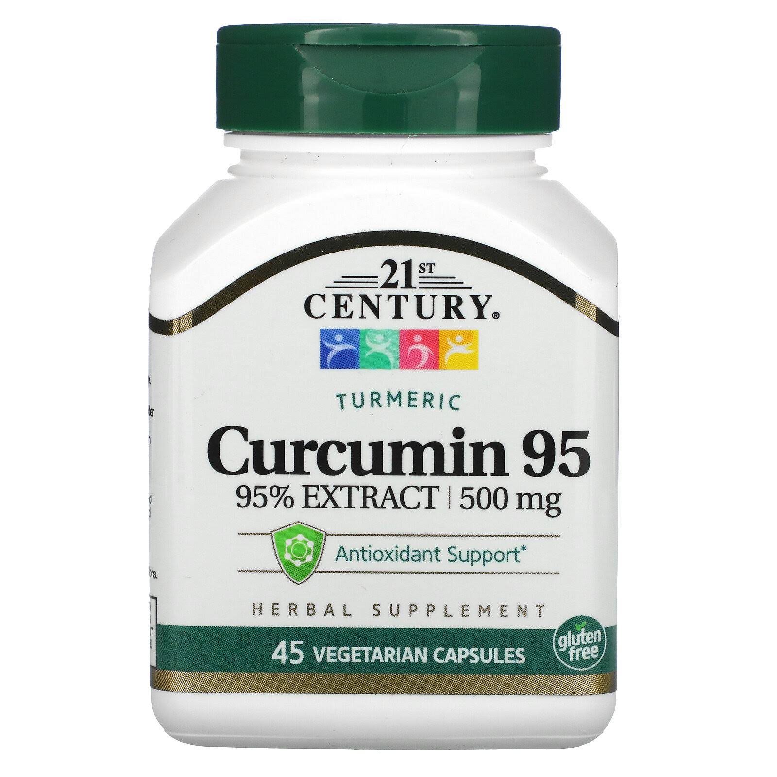 21st Century Curcumin 95 Herbal Supplements 45 Count