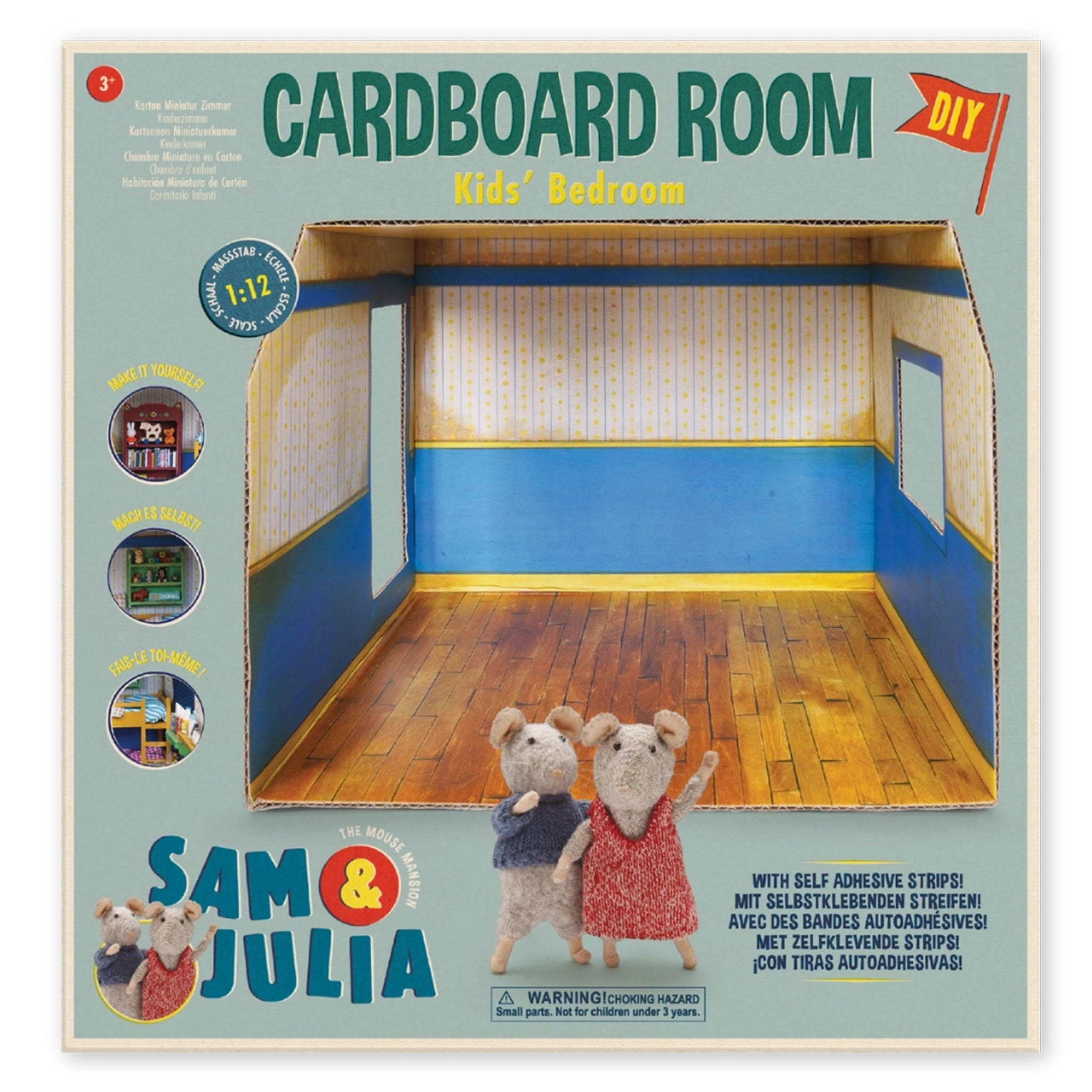 The Mouse Mansion Cardboard Room - Kids' Bedroom