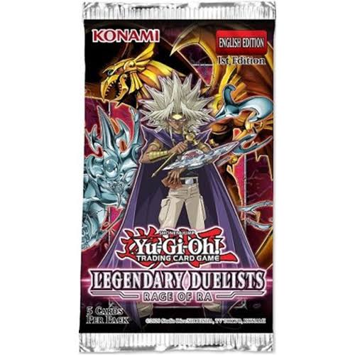 Yu-Gi-Oh led7ru Legendary Duelists 7-rage of RA Reprint Unlimited Edition Booster Pack