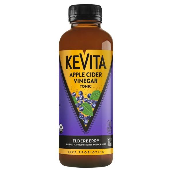 KEVITA Organic Elderberry Tonic, 15.2 FZ