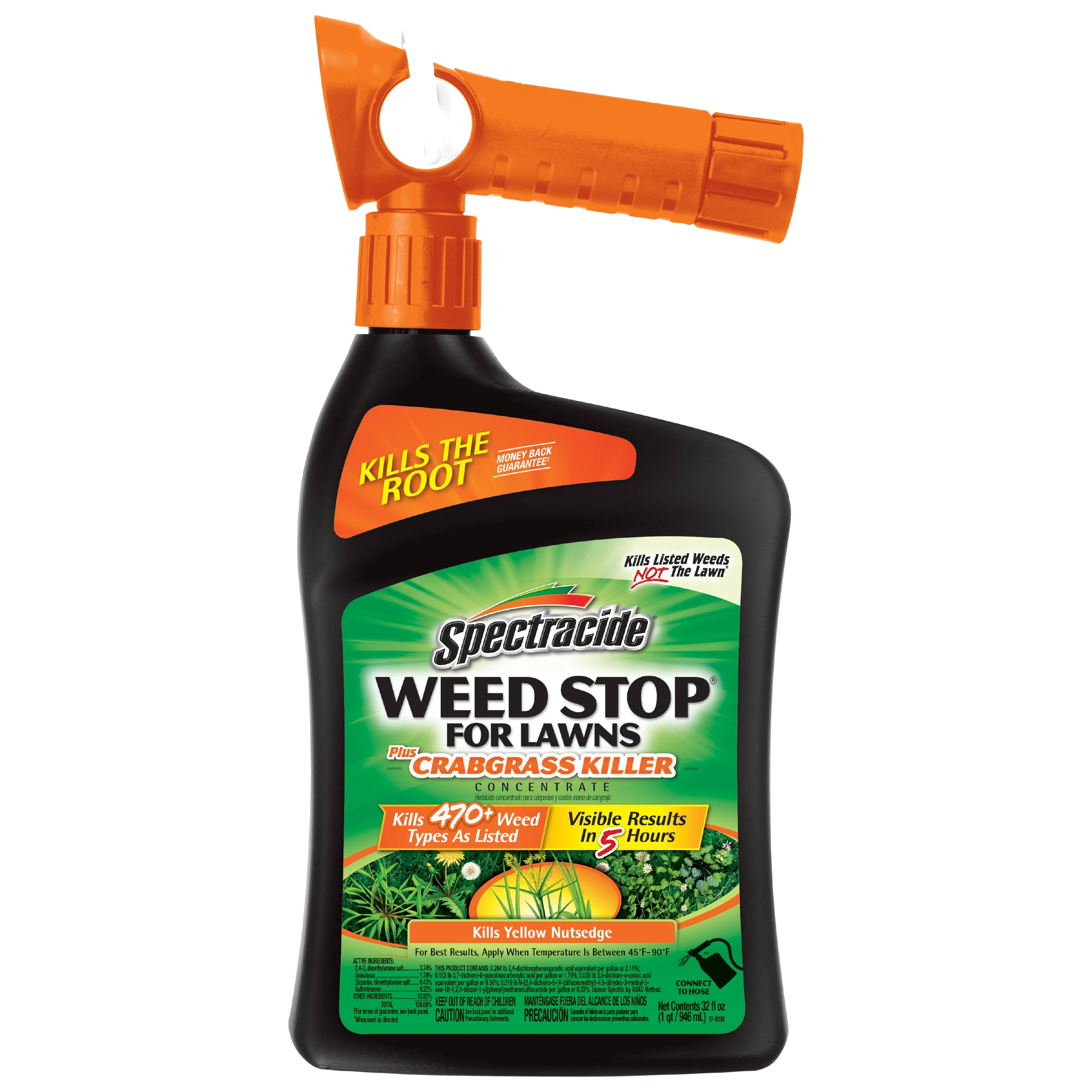 Spectracide Weed Stop, For Lawns, Plus Crabgrass Killer, Concentrate - 32 fl oz