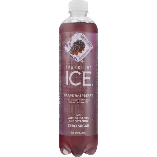 Sparkling Ice Grape Raspberry - 17oz