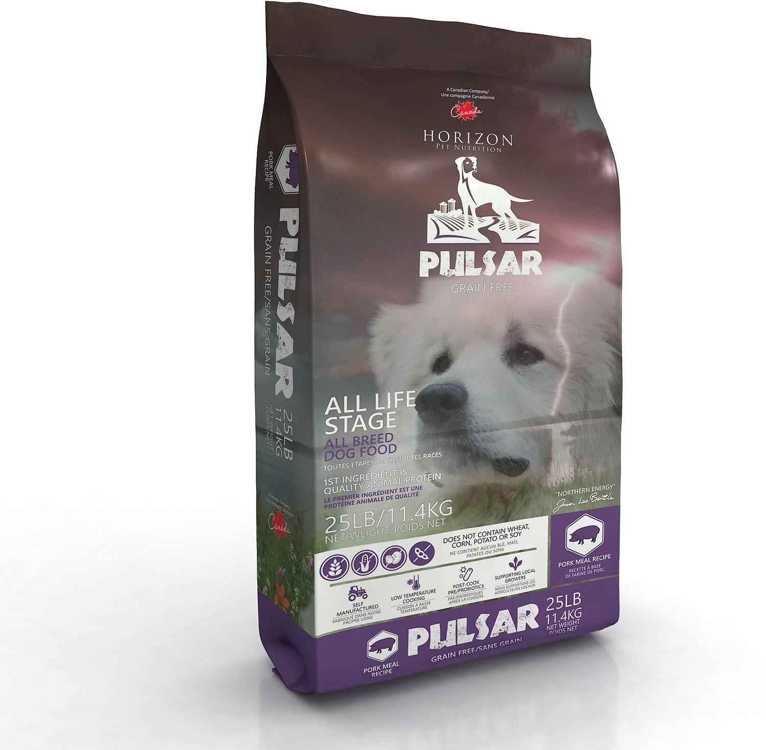Pulsar Pork Formula Grain Free Dry Dog Food - 4kg