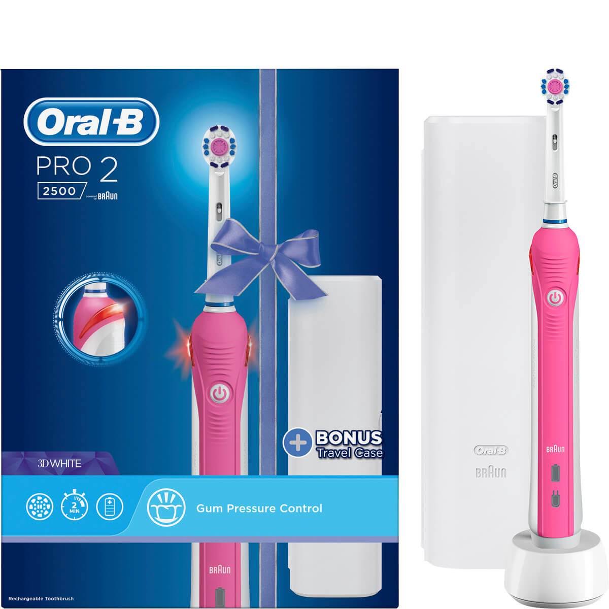 Oral-B Pro 2 2500 Electric Rechargeable Toothbrush