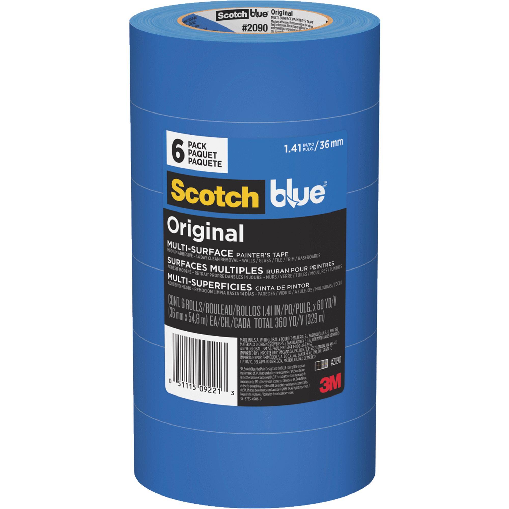 3M ScotchBlue Original Multi-Use Painter's Tape - 1.41 in x 60 yds