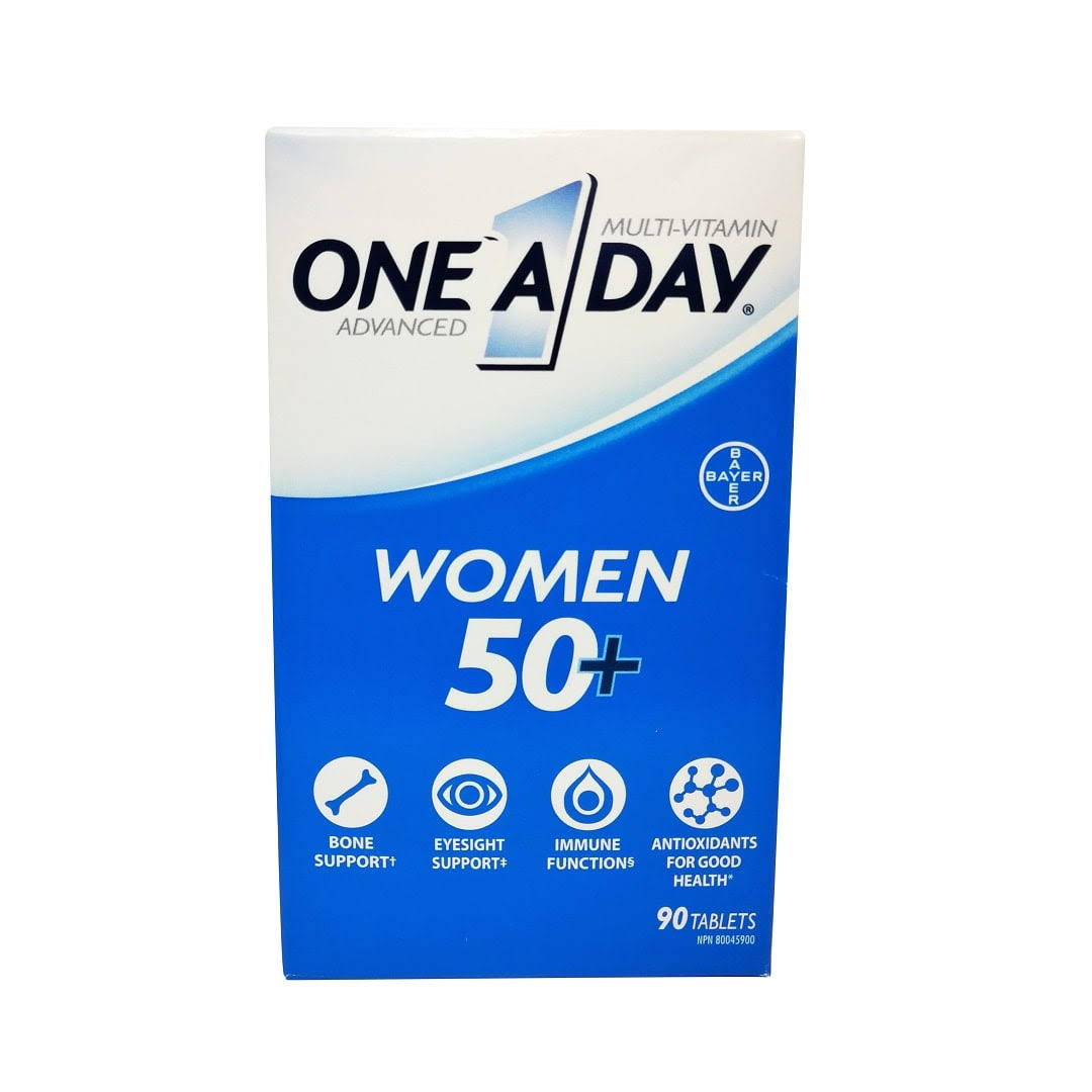 Bayer One a Day Advanced Multi-Vitamin for Women 50+ Tablets - x90