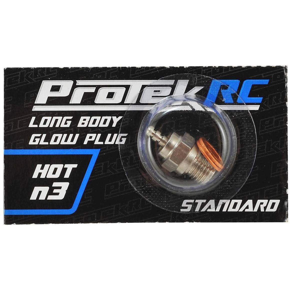 Protek RC N3 Hot Standard Glow Plug (.12 and .18 Engines)