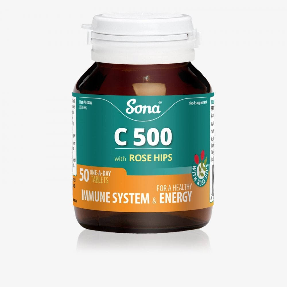 Sona C500 Vitamin C 500mg 125 Tabs