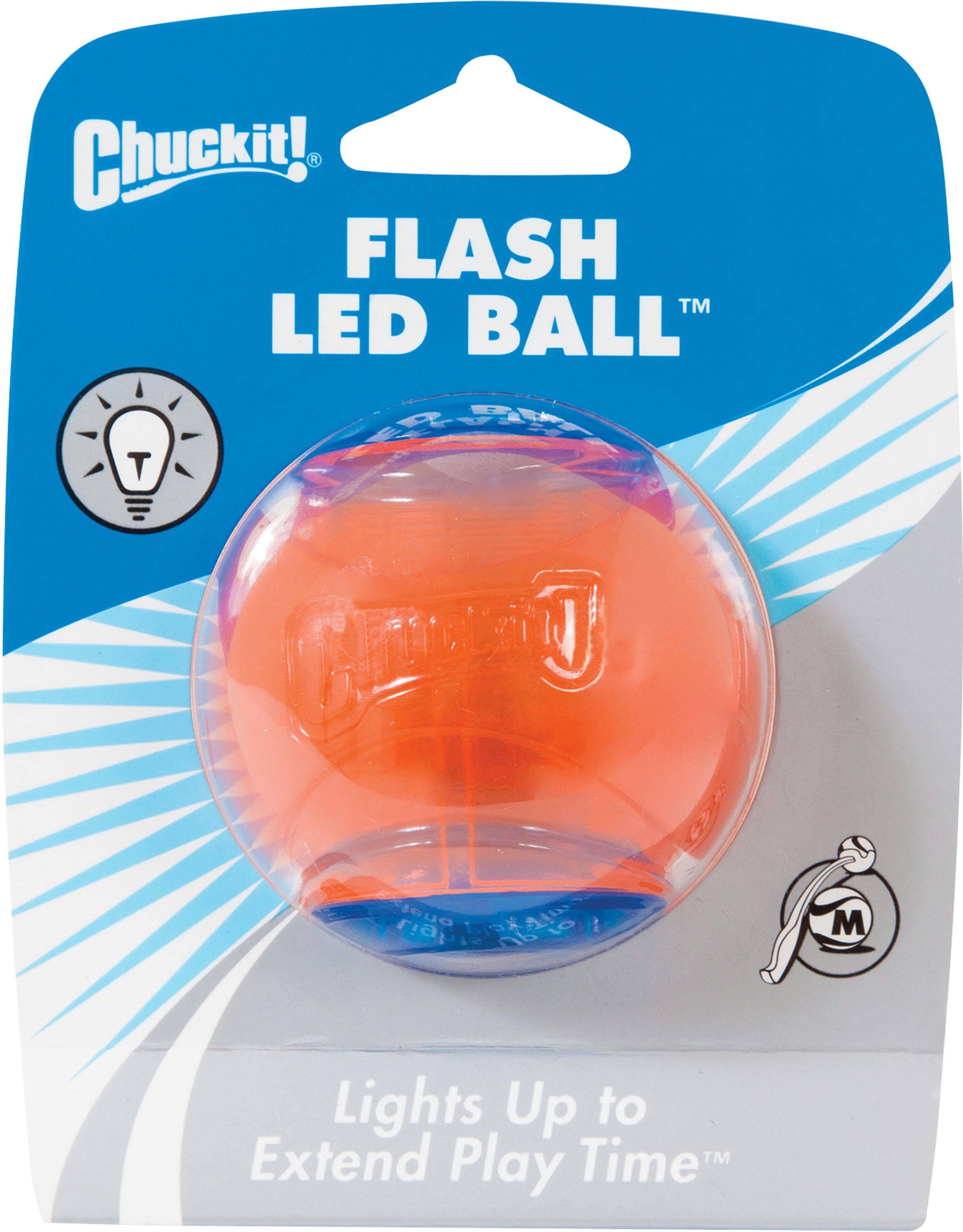 Canine hardware 33032 chuckit flash led ball, medium