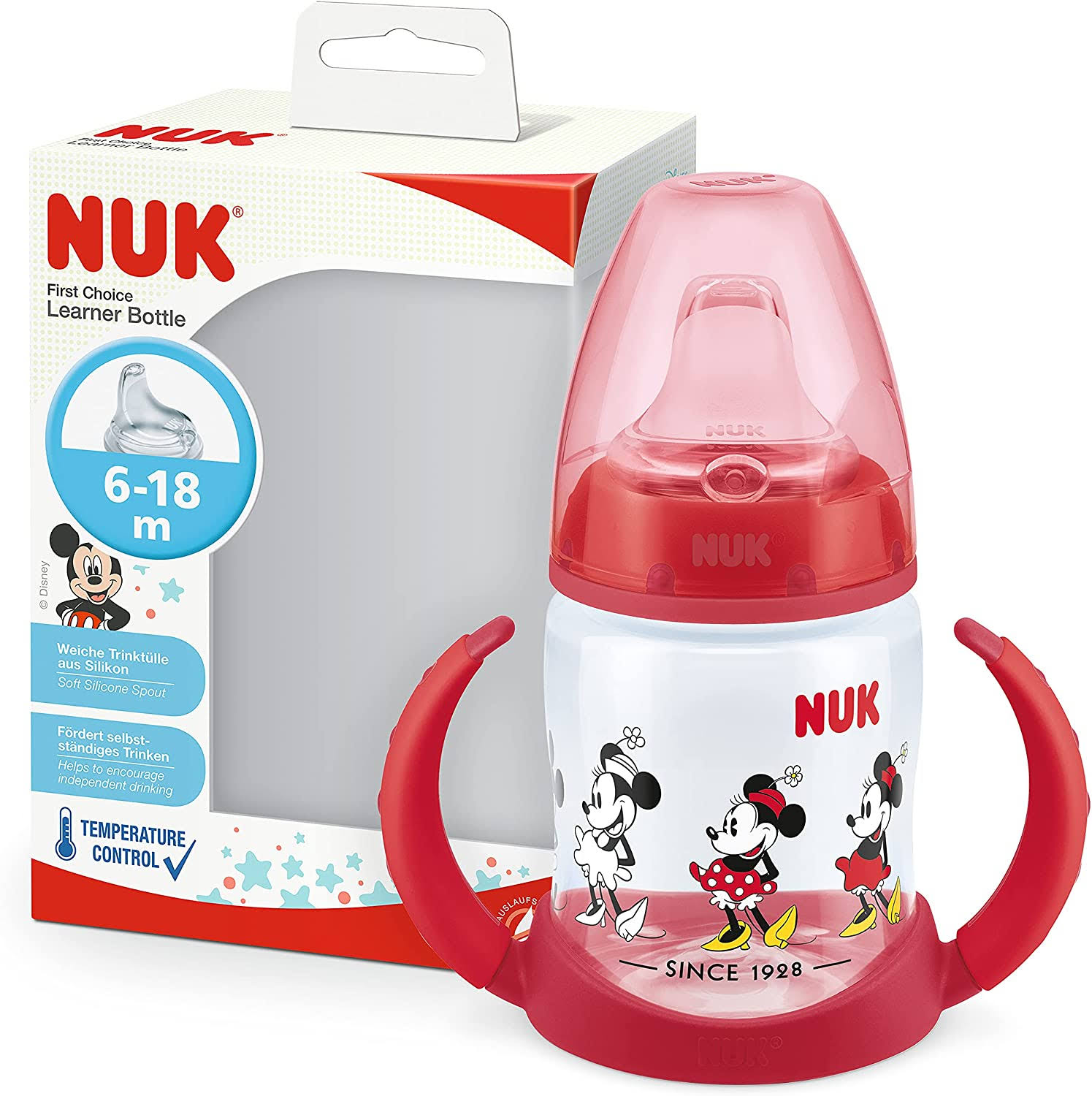 Months 6 NUK First Choice Learner Cup Silicone Replacement Non-Spill Spout
