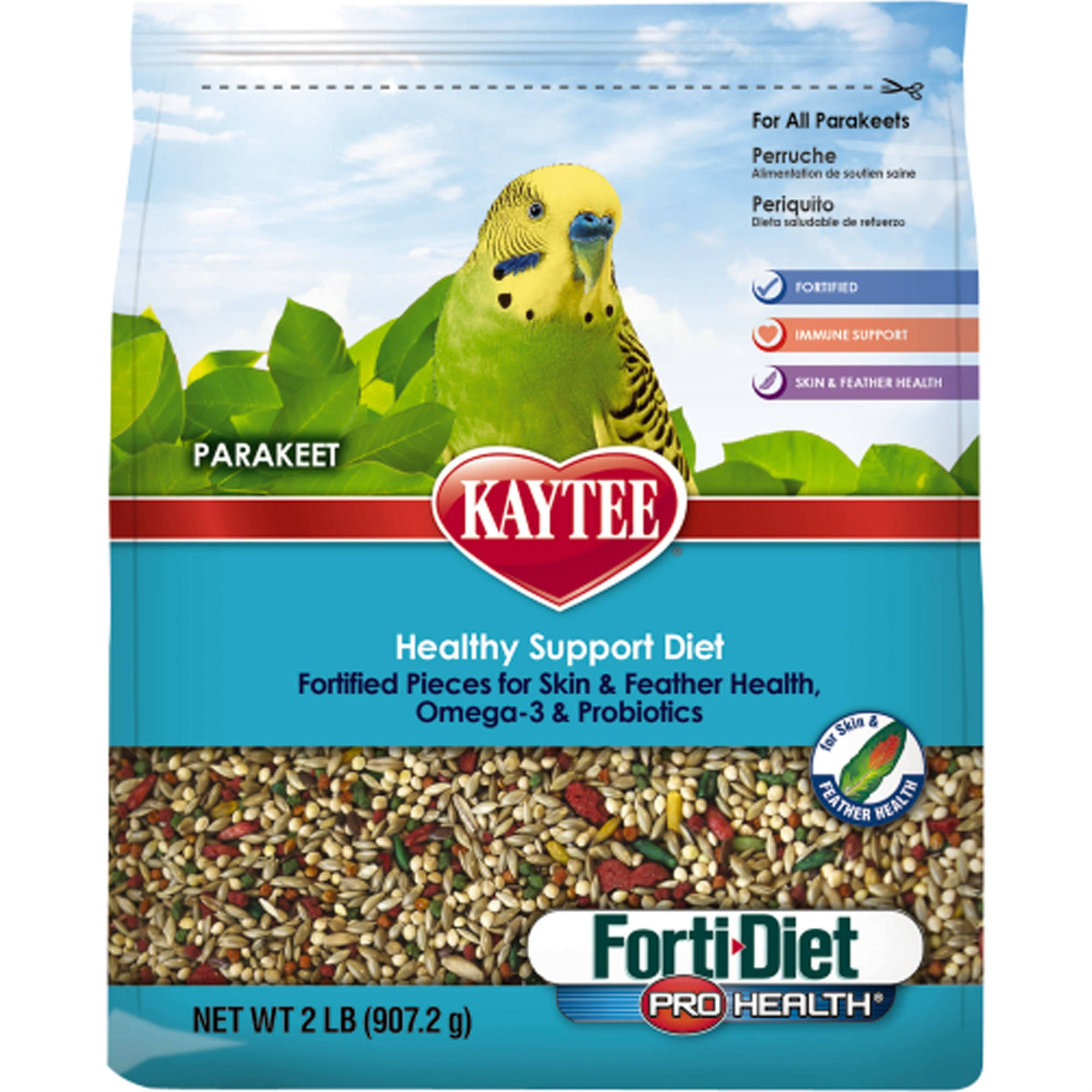 Kaytee Forti-Diet Pro Health Parakeet Food - 2lb