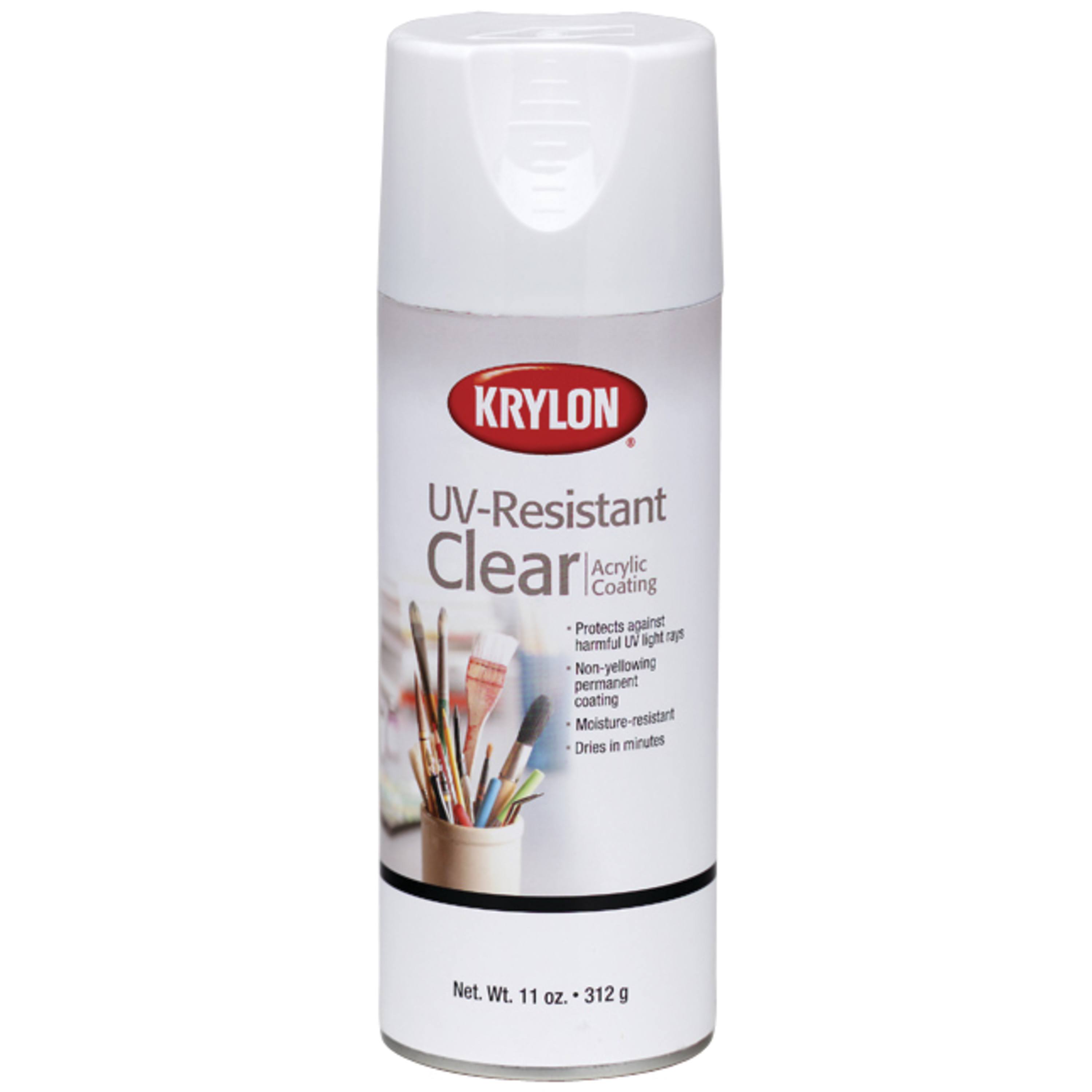 Krylon Artist UV-Resistant Spray Paint - Clear Gloss, 11oz