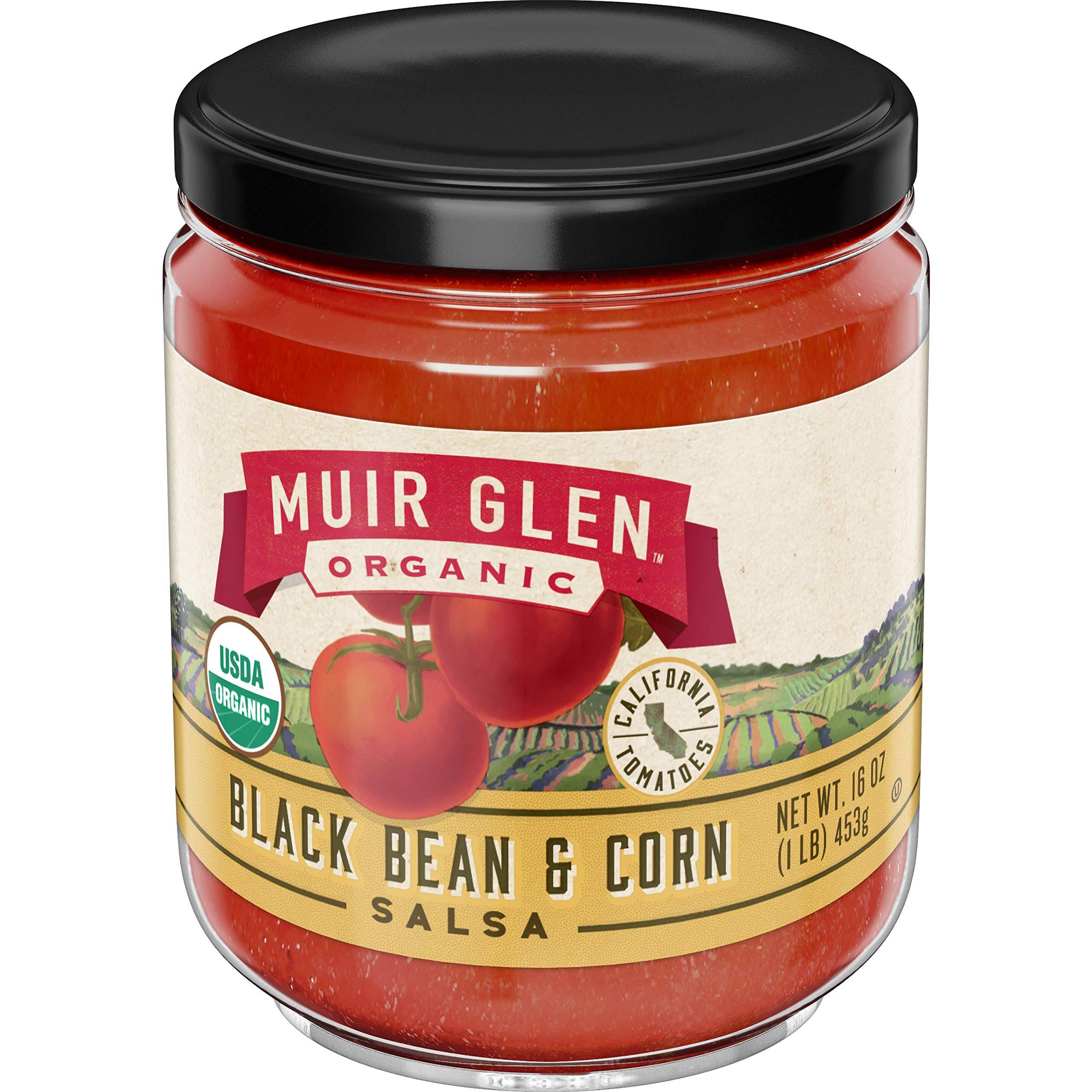 Muir Glen Organic Salsa - Black Bean & Corn, 16oz