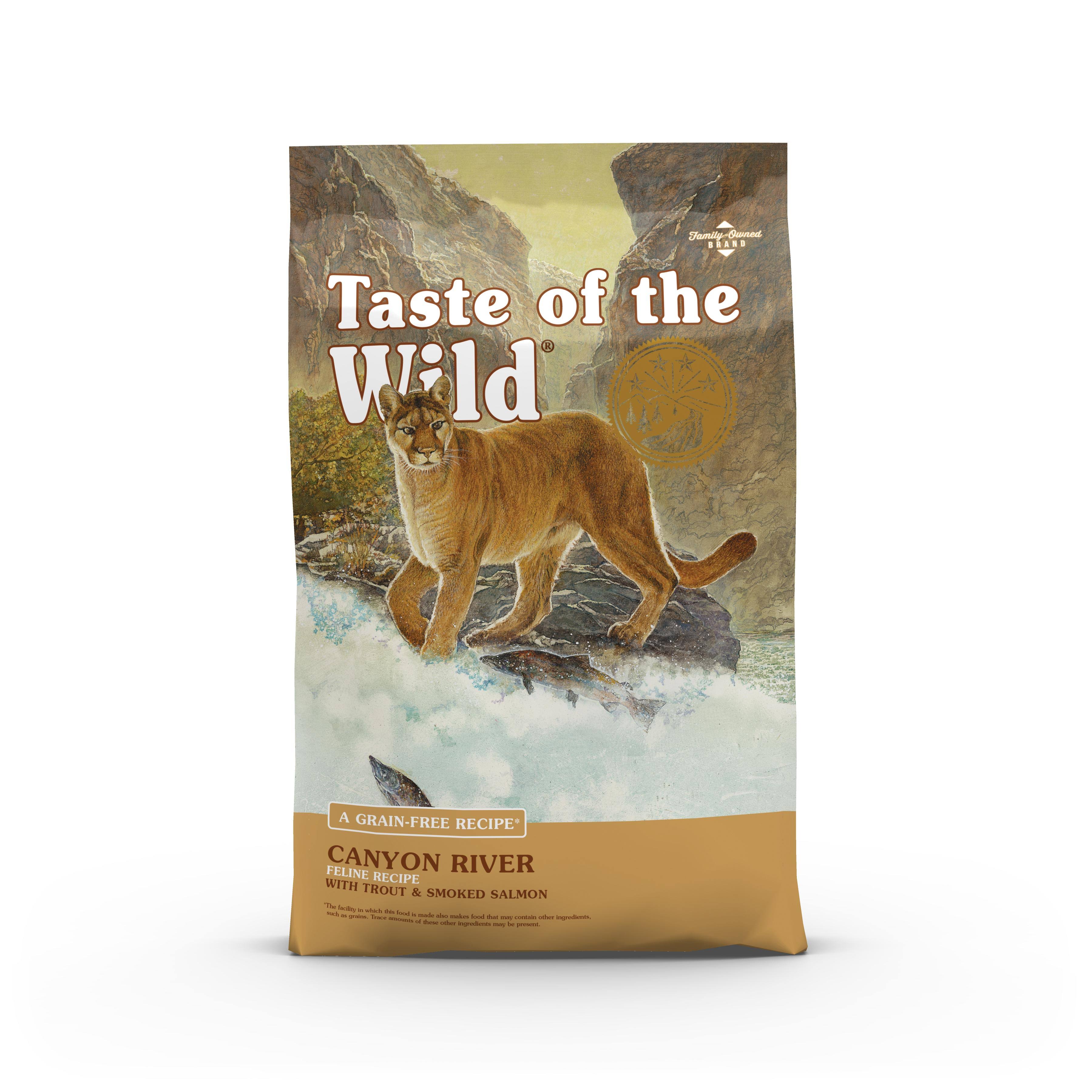 Taste of the Wild Canyon River Grain Dry Cat Food - 14lbs