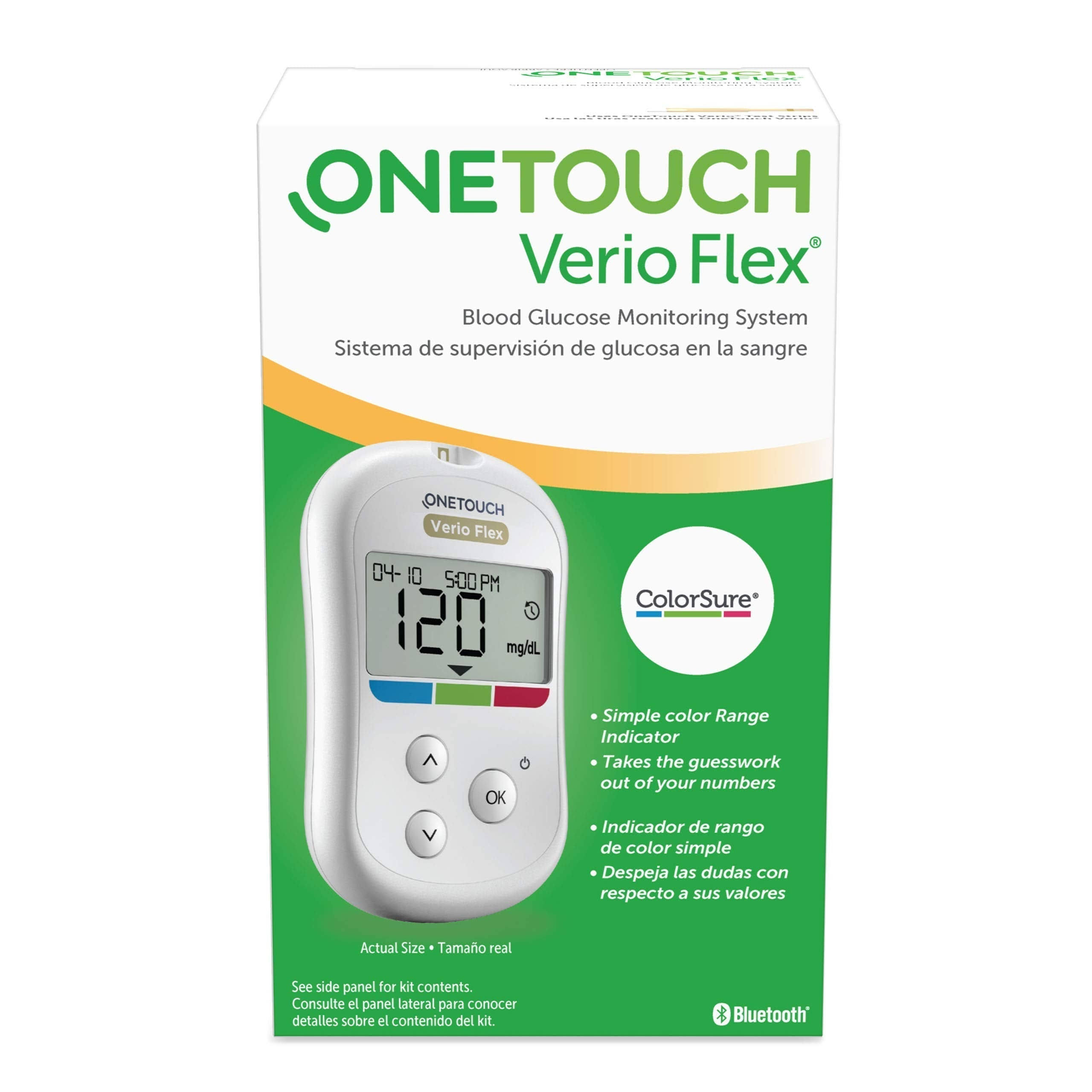 Onetouch Verio Flex Blood Glucose Meter | ClickOnCare