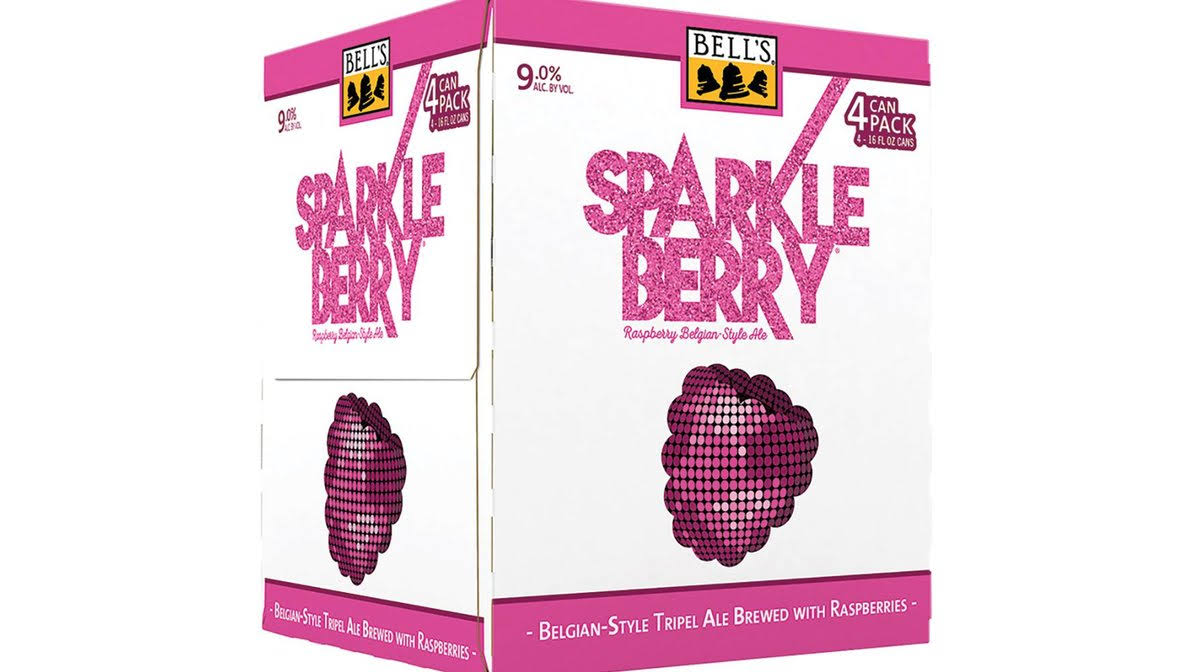 Sparkleberry Fruit Beer by Bell's | 16oz | Michigan