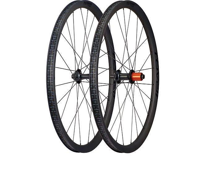 Specialized Roval Terra CLX Boost Wheelset - 700c - Satin Carbon/Gloss Black