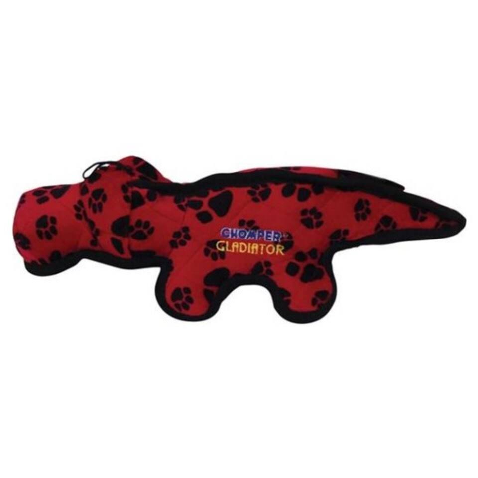 Chompers Gladiator Tuff Alligator Dog Toy