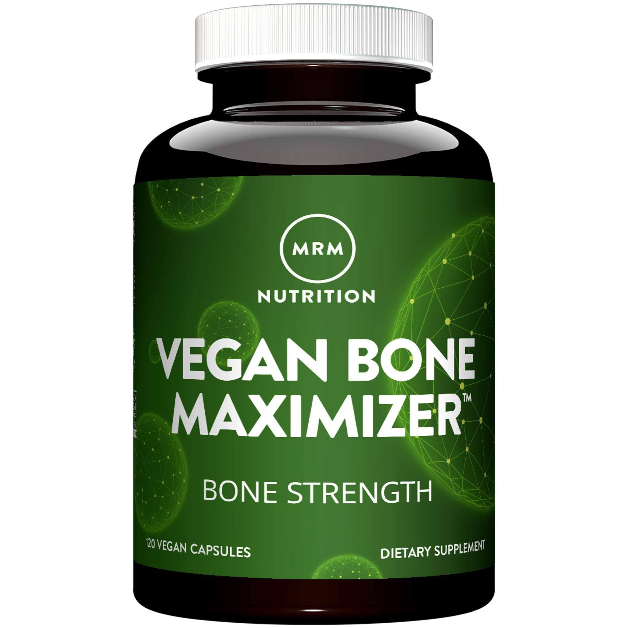 MRM Vegan Bone Maximizer Dietary Supplement - 120 Capsules