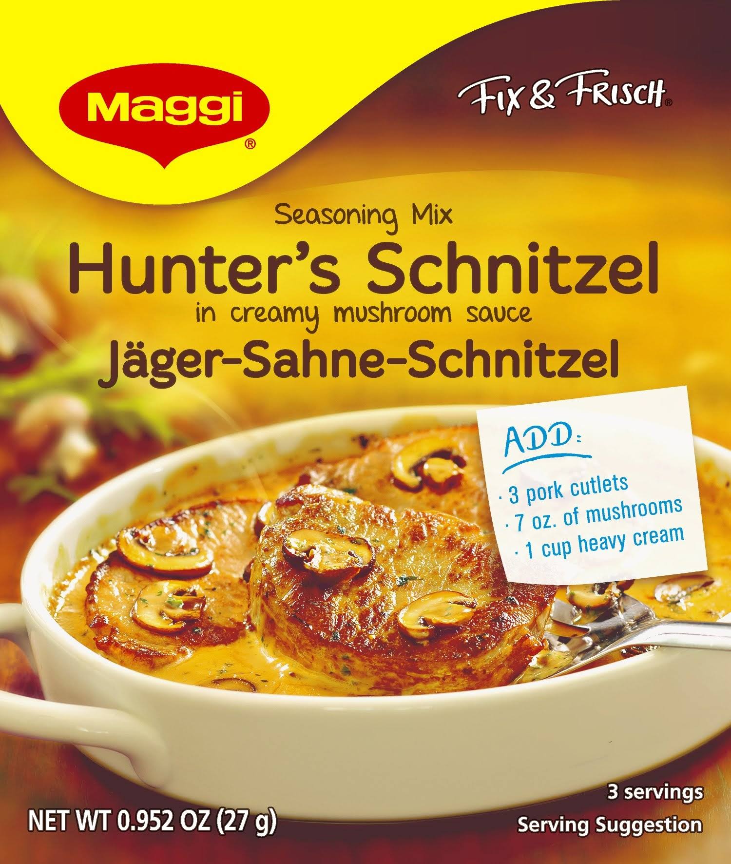 Maggi Jager Schnitzel (hunter), 0.952 Oz., Price/22 Pack