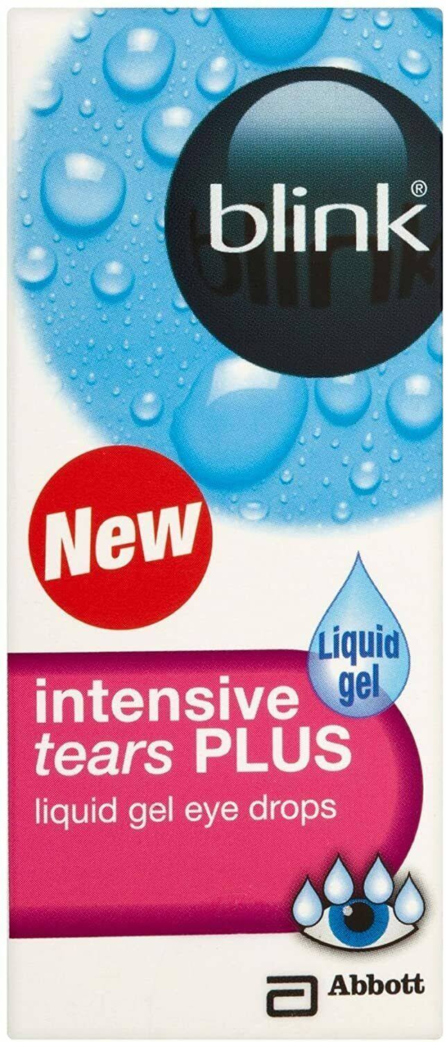 Blink Intensive Tears Plus Liquid Gel Eye Drops - 10ml