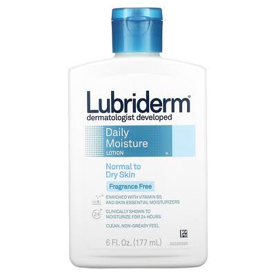 Lubriderm Daily Moisture Fragrance Free Lotion - 6oz