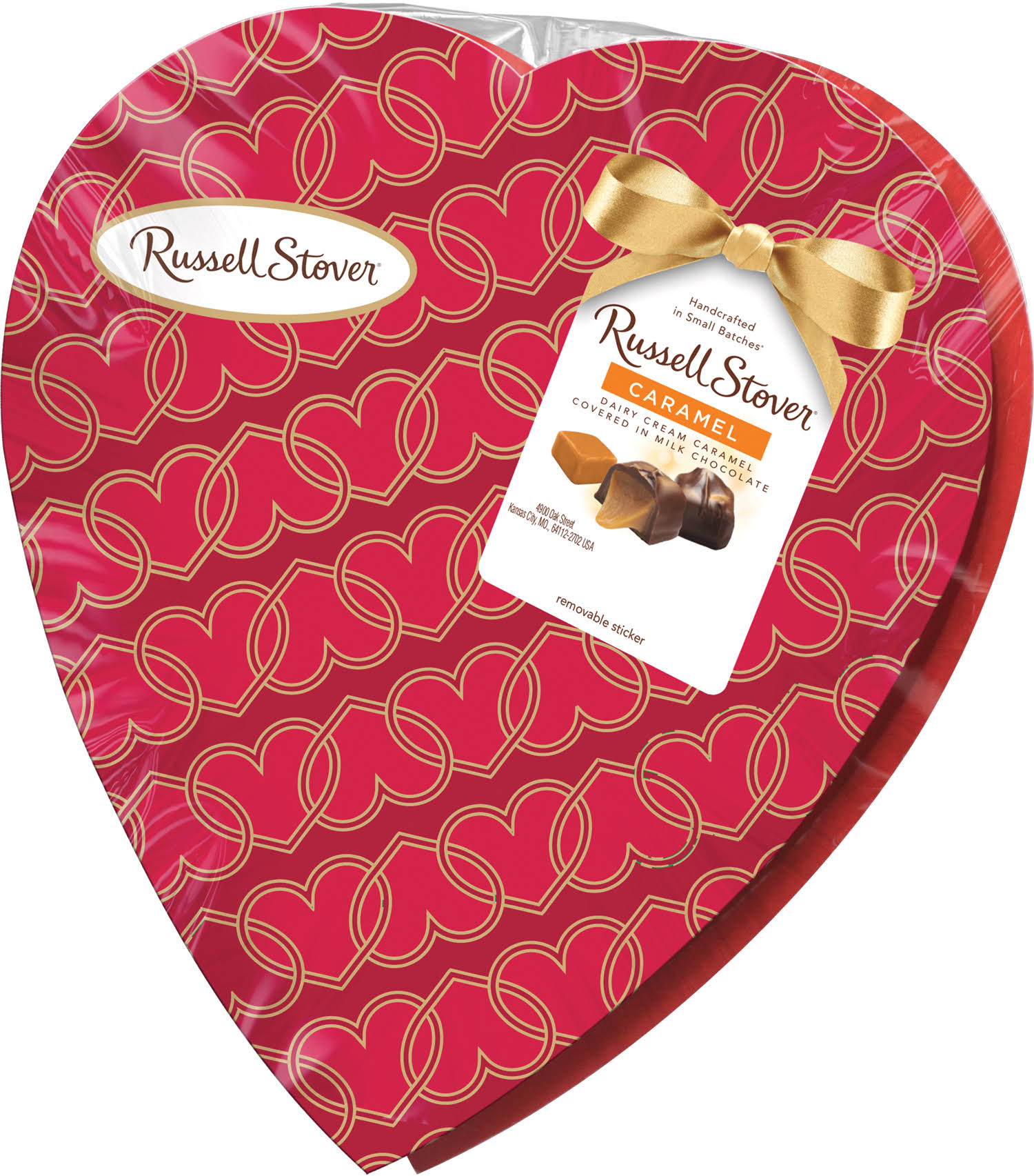 Russell Stover Milk Chocolate, Caramel - 6.7 oz