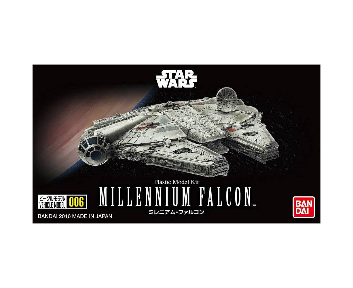Bandai Star Wars Vehicle Model 006 Millennium Falcon Plastic Model Kit