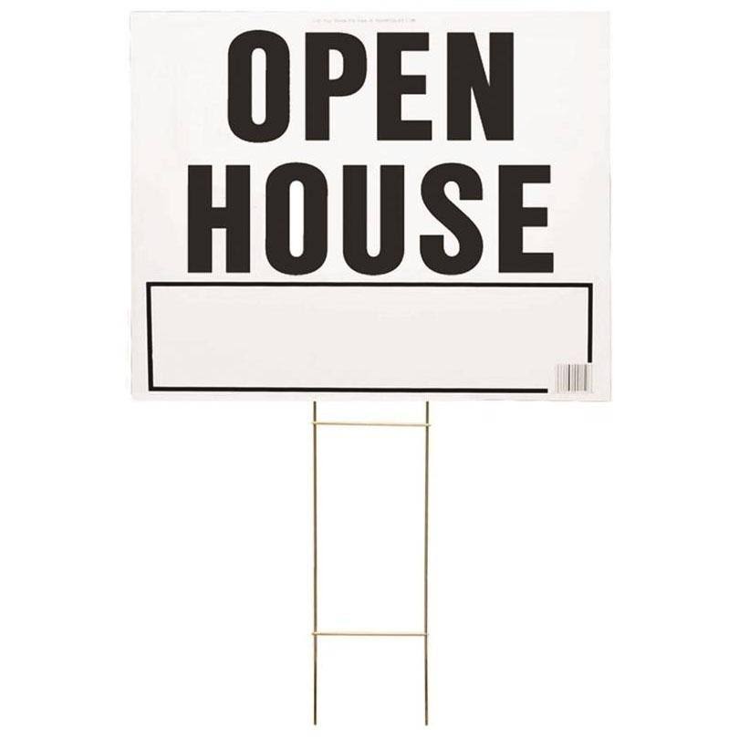 Hy-Ko Products Open House Lawn Sign - 20" X 24"