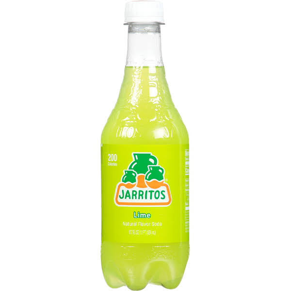 Jarritos Soda, Natural Flavor, Lime - 17.7 fl oz