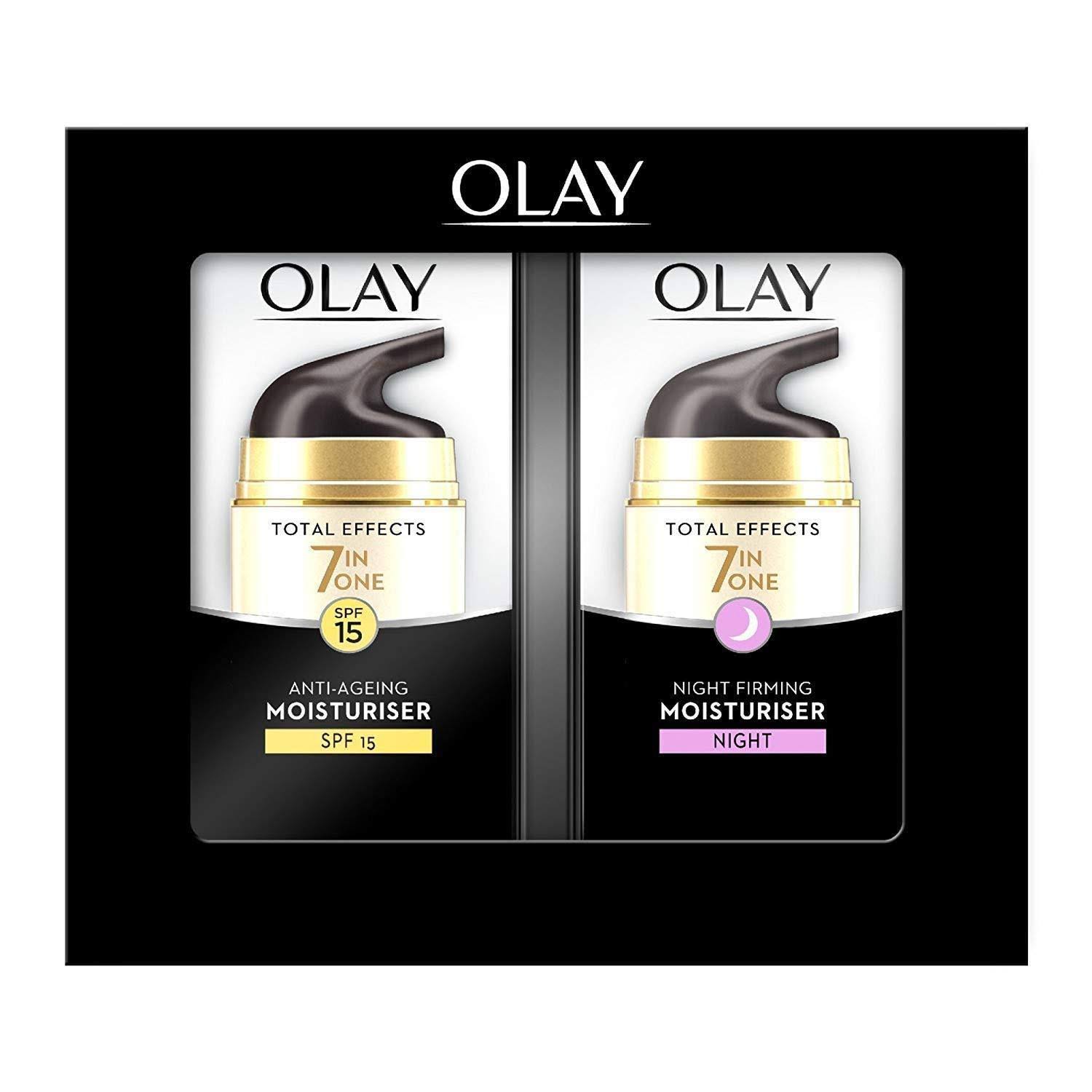 Olay Total Effects Day and Night Moisturiser Gift Pack - 2 x 37ml