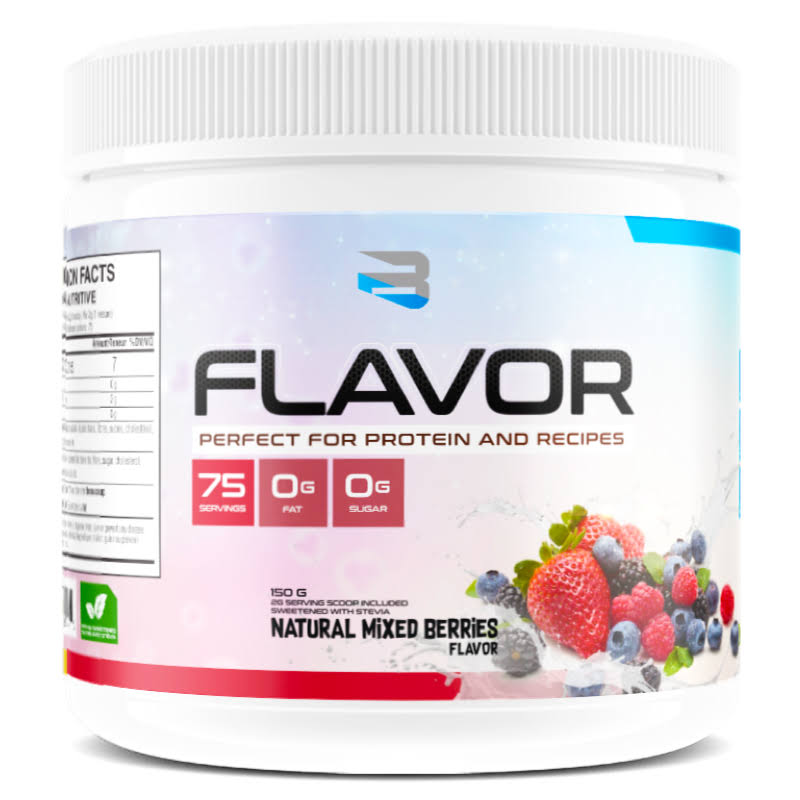 Believe Supplements Flavour Pack (75) Natural Mixed Berries