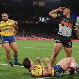 NRL grand final 2022 live: One-way traffic for Penrith as Panthers jump out to an 18-0 halftime lead with tries to ...