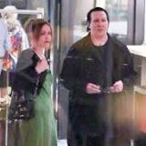 Bloated Marilyn Manson breaks cover with wife Lindsay Usich in Hollywood amid sex assault & rape claims...