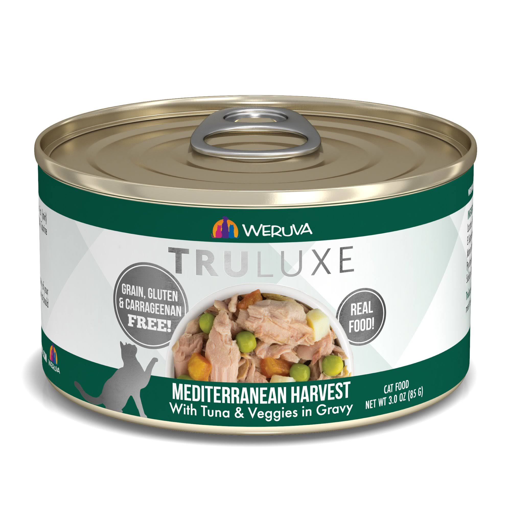 Weruva TRULUXE Canned Cat Food - Mediterranean Harvest 3.0 oz