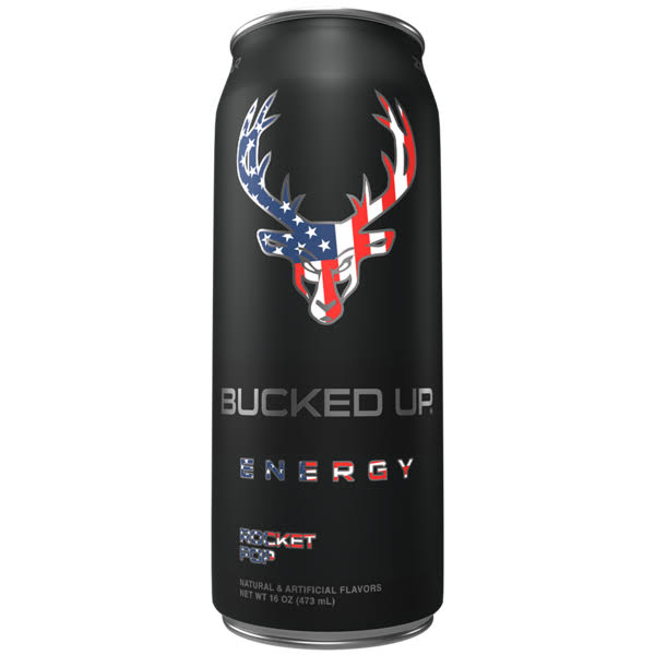Bucked Up Energy Drink Rocket Pop