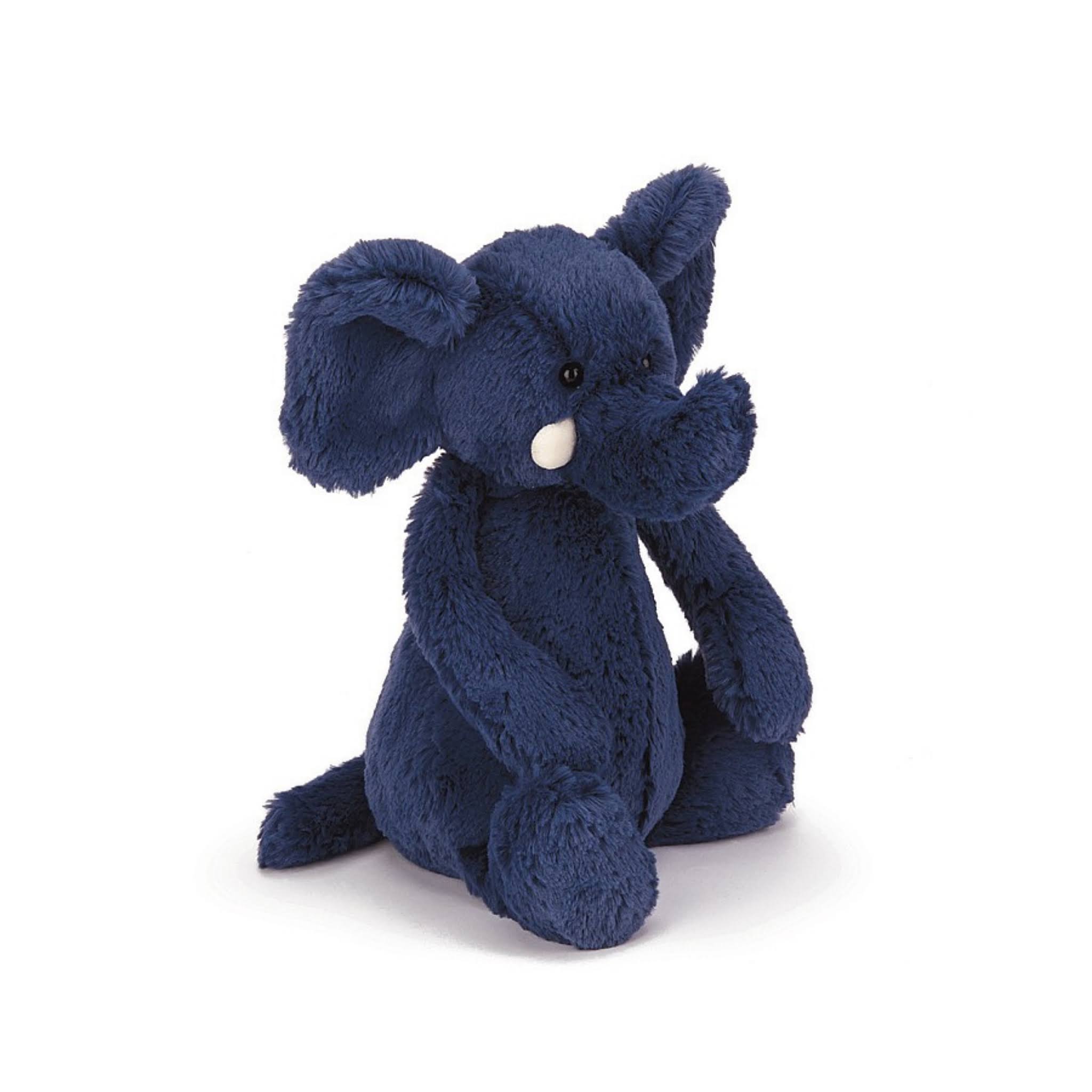 Jellycat Bashful Elephant - Blue, Medium