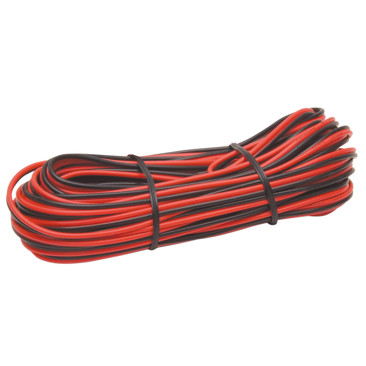 Roadpro Hardwire Replacement 2 Wire - Red and Black, 22', 22 Gauge