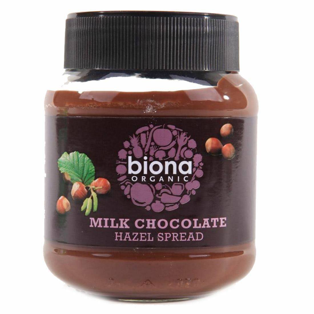 Biona Milk Chocolate Hazelnut Spread Organic 350 G