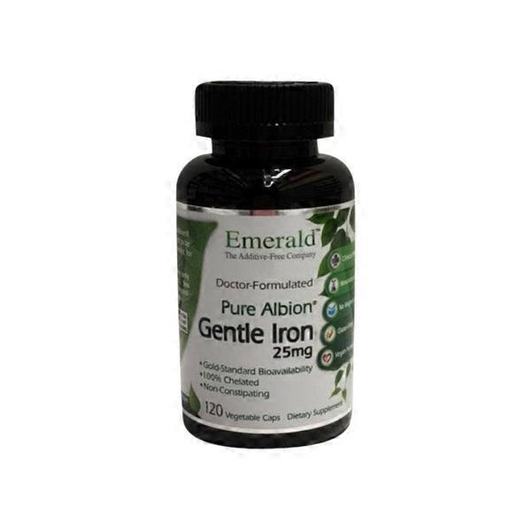 Gentle Iron 25mg - Emerald - 120 Capsules