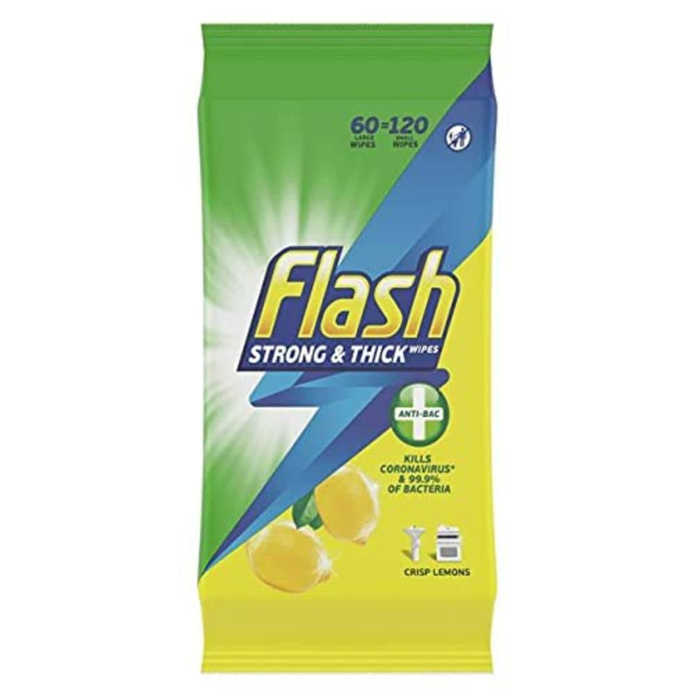 Flash Anti Bacterial Wipes