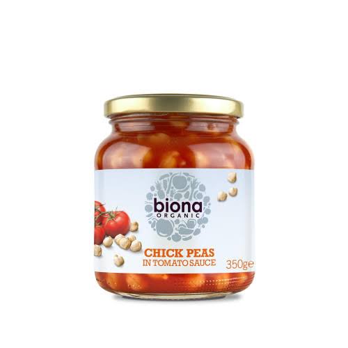Biona Organic Chickpea in Tomato Sauce 350g